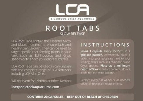 Liverpool Creek Aquarium - Root Tabs (Slow release) 2