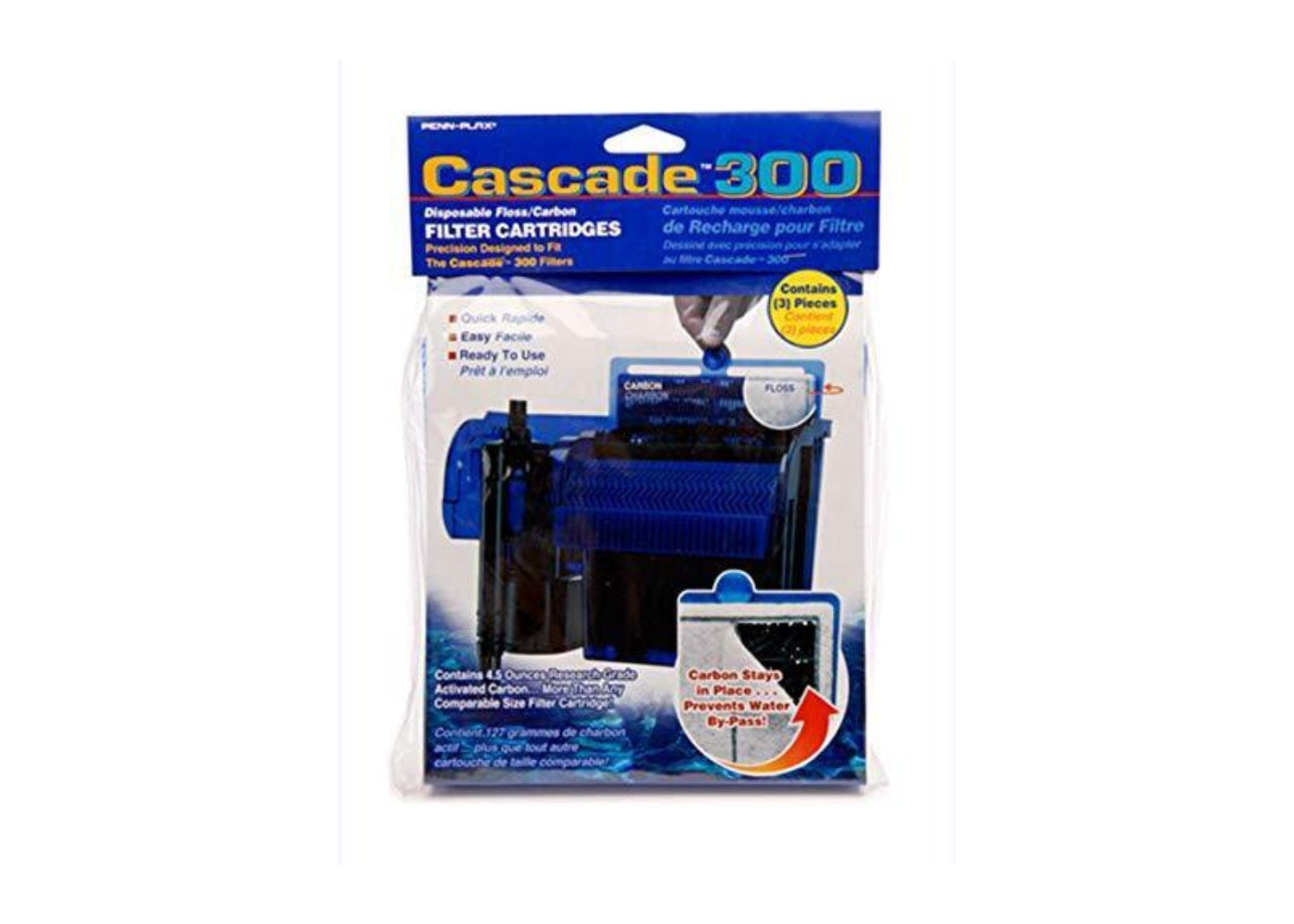 Cascade Hang On Filter 300 Disposable Carbon Filter
