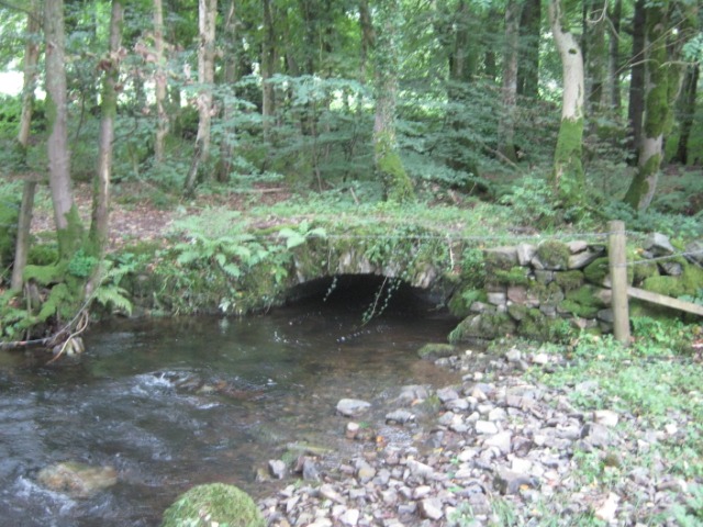 Stone Bridge W/Plants - Small