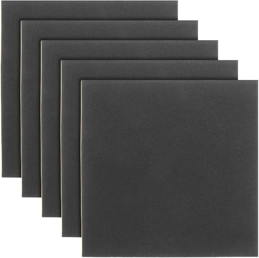 Black Absorption Mats