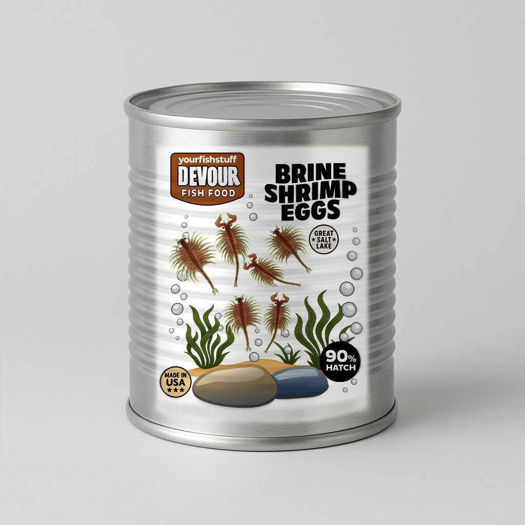 Brine Shrimp Eggs Can