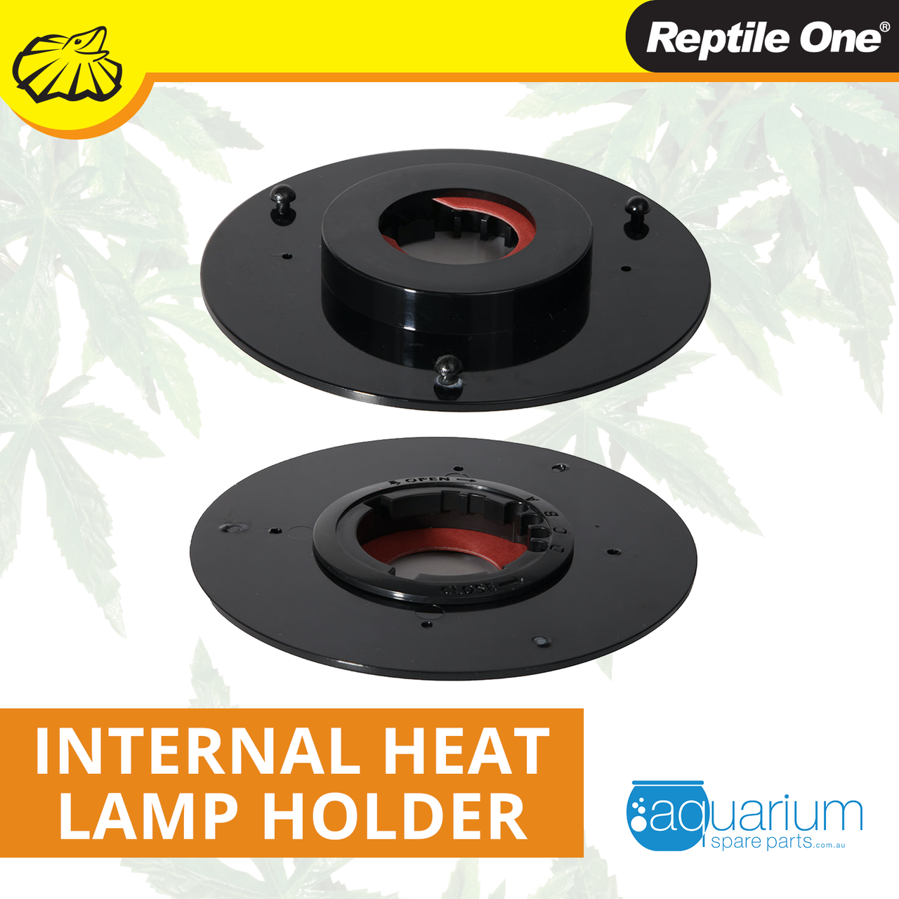Reptile Internal Heat Lamp Holder Suit Up To 200w